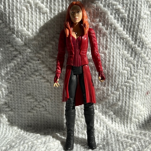 Marvel Other - Marvels Titan Hero edition Scarlett Witch Wanda doll 12”